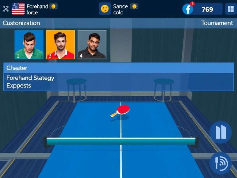 Forehand Force tournament gameplay strategy